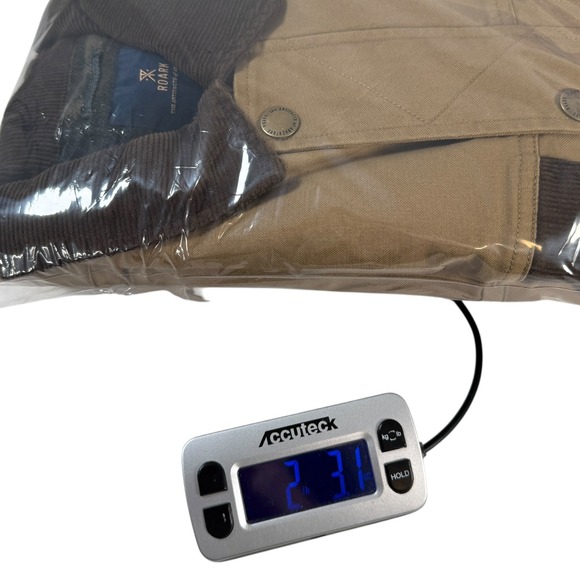 Roark Mens XS Deckhand Jacket in Khaki Tan Corduroy Collar Workwear Chore Jacket - Picture 13 of 13